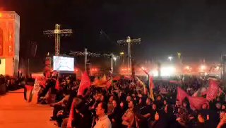 🎦 גל של 153 התכנסויות לילה של אנשים בכיכר השחרור