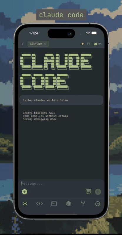 看到有人做了个 claude code 的手机版 kisuke用来随时满足自己有好 idea 想实现的需求这下，手机真的成了生产力了脑子里嗡嗡的有人在刷抖音有人在用 claude code 写作品现在的人类还是刷抖音的多未来人类会变吗？看到有人做了个 claude code 的手机版 kisuke用来随时满足自己有好 idea 想实现的需求这下，手机真的成了生产力了脑子里嗡嗡的有人在刷抖音有人在用 claude code 写作品现在的人类还是刷抖音的多未来人类会变吗？