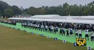 🎥 Heavy rain at the venue of the archery competition of the Nagoya Asian Games