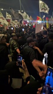 קריאות "לביק יא חוסיין" נשמעות ברחוב אל-מוהנדס