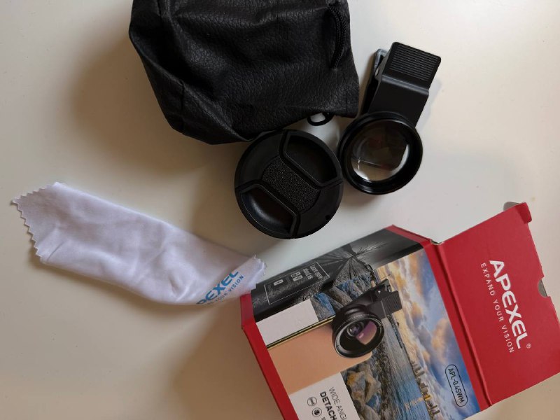 Макро линза для телефона, не использовалась - 15 лари — фото 1