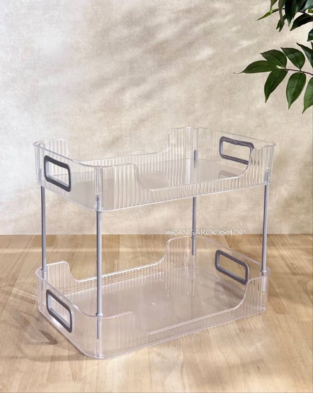 Kangarooshop: ⭐️ شلف دو طبقه هیوا کد ۲۵۲✔️ابعاد : 27*22,5*33,5 cm✔️دارای جعبه کادویی✔️📦۶ عدد✔️قيمت: ۶۸۳۰۰۰ ت🆔كانال فروشگاه👇🏻@Kangaroos
