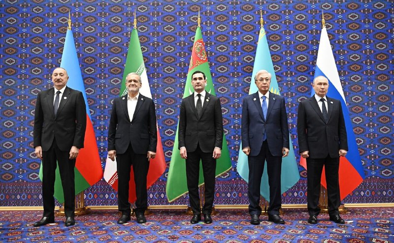 Five presidents, one concern; The fate of the Caspian Sea depends on joint action