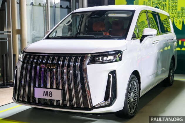 Сегодня на выставке GIIAS 2026 в Индонезии был представлен новый минивэн BAW M8,