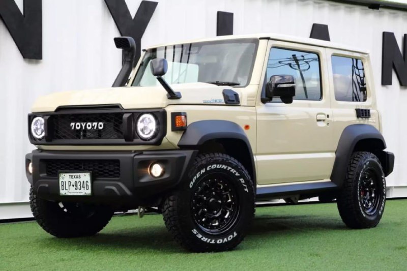 Suzuki Jimny превратили в мини-Land Cruiser 70 3
