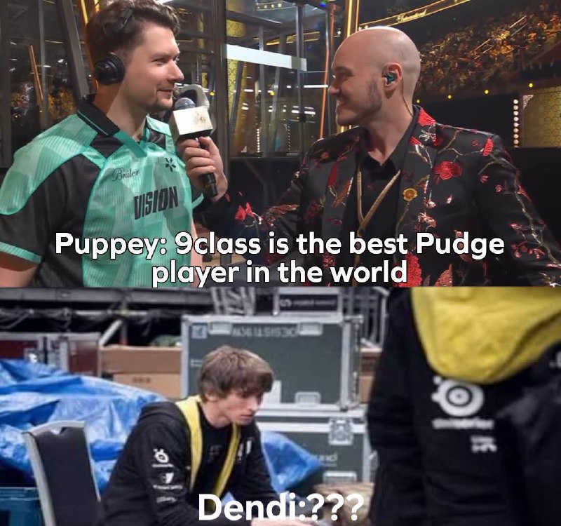Dota2 Live: Puppey forgot someone...ترجمه Gemini:‏پاپی یکی رو فراموش کرد...تعداد آپ‌وت: 522مشاهده پست در Reddit#Dota2 #دوتا2@Dota2_L