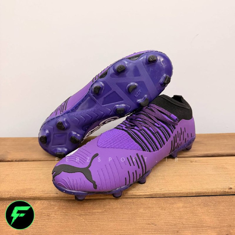کیت و کفش فوتبال فرز اسپورت⚽️: استوک پوما فیوچر بنفش💜شاررژژژژ شدددد تو سایتمدل استوک پوما نیمار🦾یه تیکه ساق جورابی شیک دارهبه علاوه شیار های ژلاتینی رو