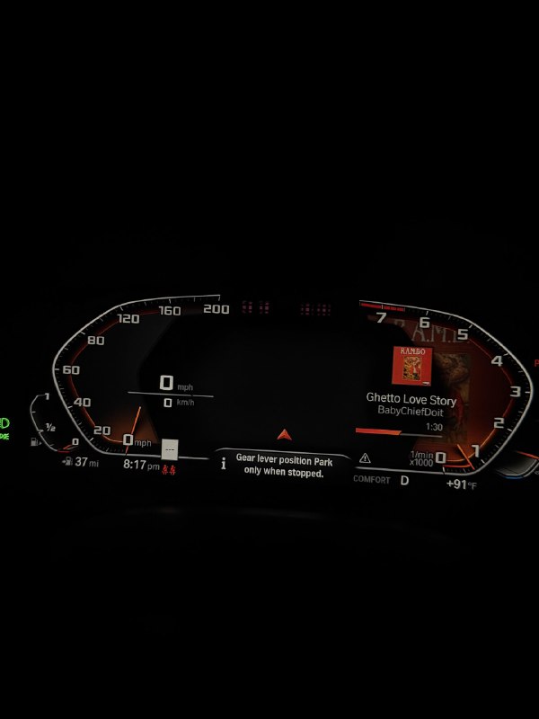 Вчера владелец BMW M850i 2019 при выезде из района услышал громкий «поп», остано