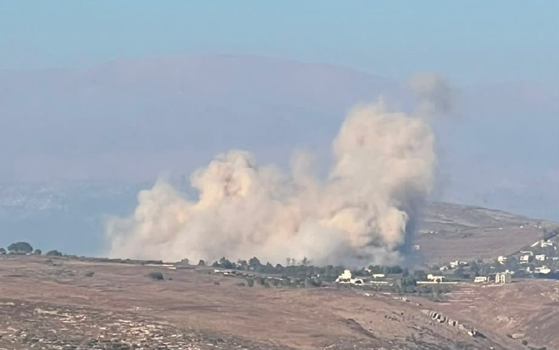 דחוף: הכיבוש מבצע פיגוע ענק בעיירה דיר סאריאן, דרומית ללבנון.