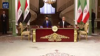 🇮🇷🇮🇶 רפובליקת הסלאמי של איראן ועיראק חתמו על ארבעה הסכמים ומזכרי הבנות במהלך ביקורו של ראש ממשלת עיראק…
