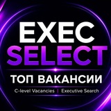 Логотип 🟣Exec Select | Топ вакансии для руководителей
