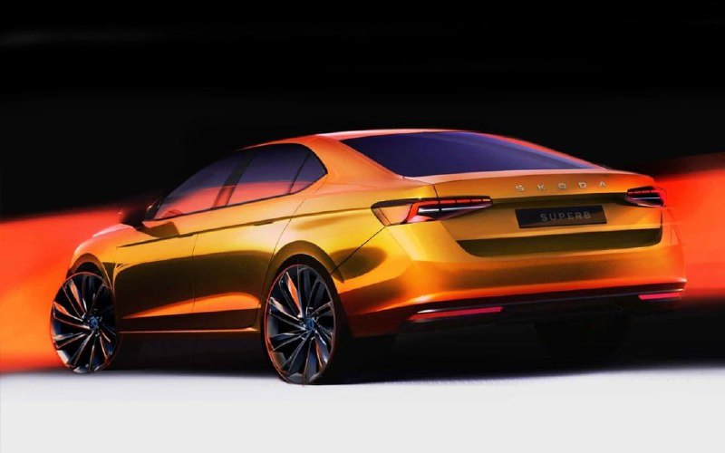 Škoda рассекретила дизайн нового Superb 3