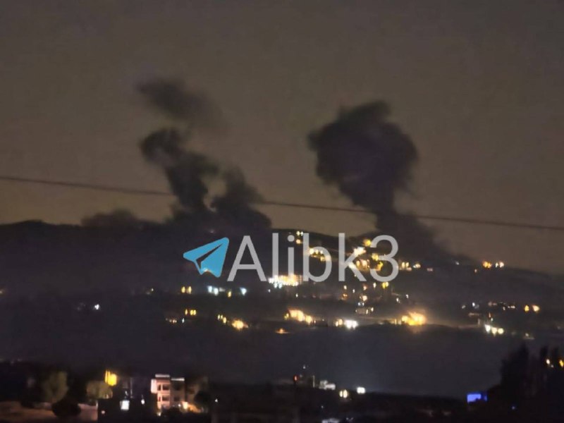 פשיטות מטוסי כיבוש מכוונות אל עלי אל-טאהר בדרום לבנון