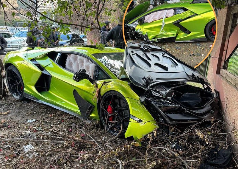 Сотрудник автосалона разбил новый Lamborghini Revuelto стоимостью $600 000В