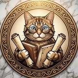 Кот учёный 🐈
