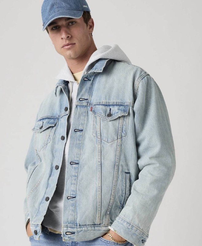 Levi’s светлая джинсовая куртка (оригинал) — фото 1