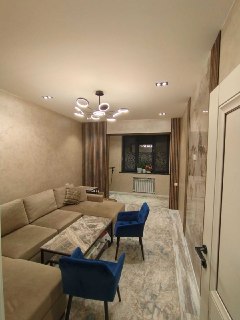2-room apartment of author's design near Tuzel metro station and Kadisheva market