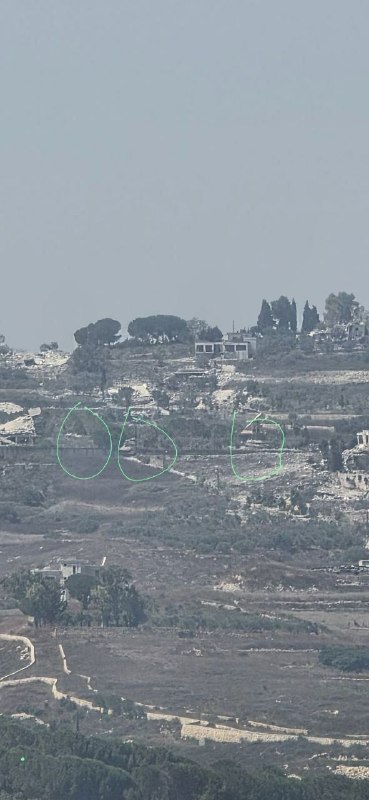 🏴 3 כלי רכב צבאיים ישראלים מתקדמים מהיישוב חדדה לכיוון פאתי העיירה חריס