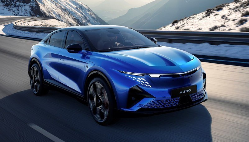 Представлен первый электрокроссовер от Alpine 3