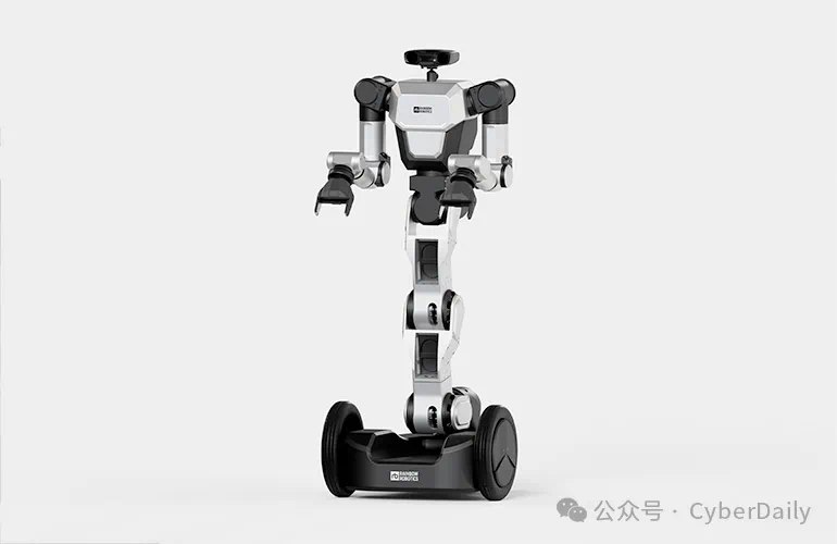 🤖「韩国发布第一个轮式人形机器人」🤖🔬韩国机器人公司Rainbow Robotics近日宣布推出了RB-Y1移动机器人，这是韩国的第一个轮式人形机器人