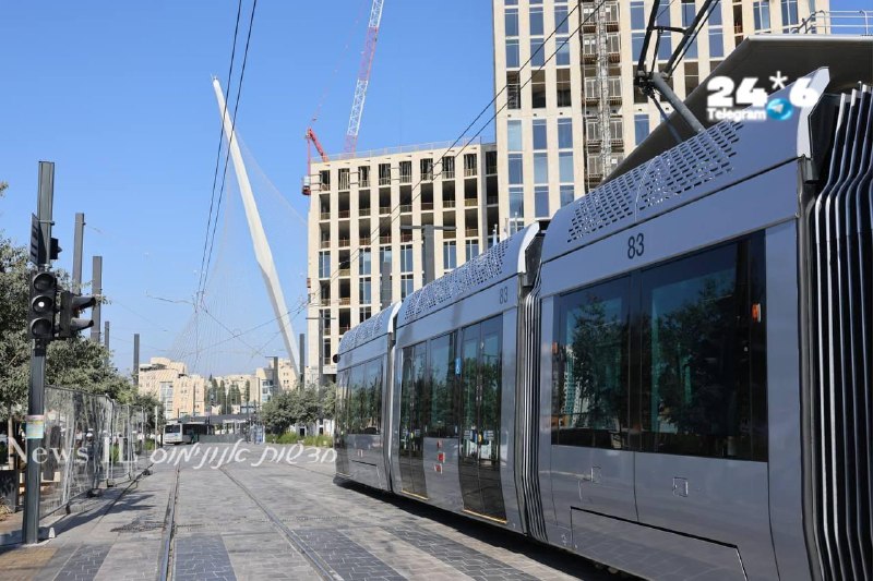 🇮🇱 היסטוריה בירושלים. נפתח קו הרכבת הקלה השני.