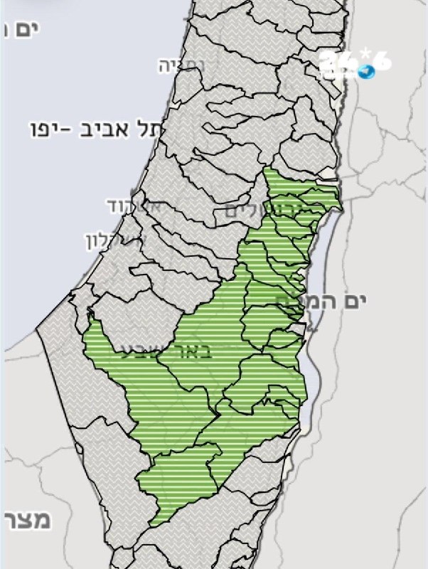 🇮🇱 אזהרת שיטפונות בשבת: כנראה בפעם הראשונה בהיסטוריה בחודש אוגוסט יוצאת היום אזהרה מפני שיטפונות בנחלי ים…