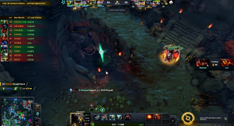 Dota2 Live: روشان یار ششم ویژنWELCOME ROSHAN@Dota2_Live