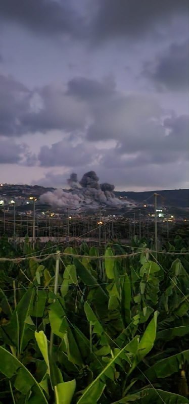 🚨שלוש פשיטות אלימות תקפו את העיירה אל-מנצורי