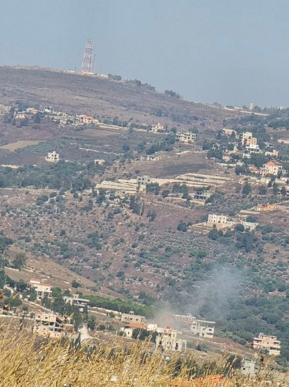 🇮🇱🇱🇧 התקפות צבא השבוי של ישראל לדרום לבנון לפני דקות אחדות