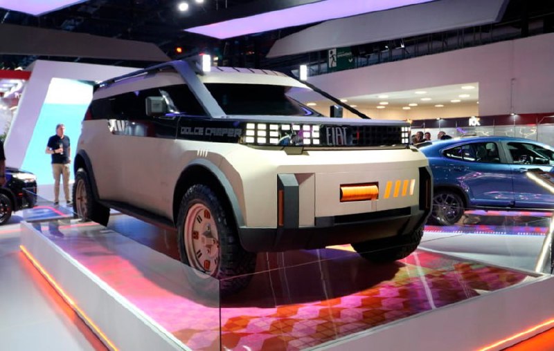 Fiat Dolce Camper — новый кемпер-концепт 3