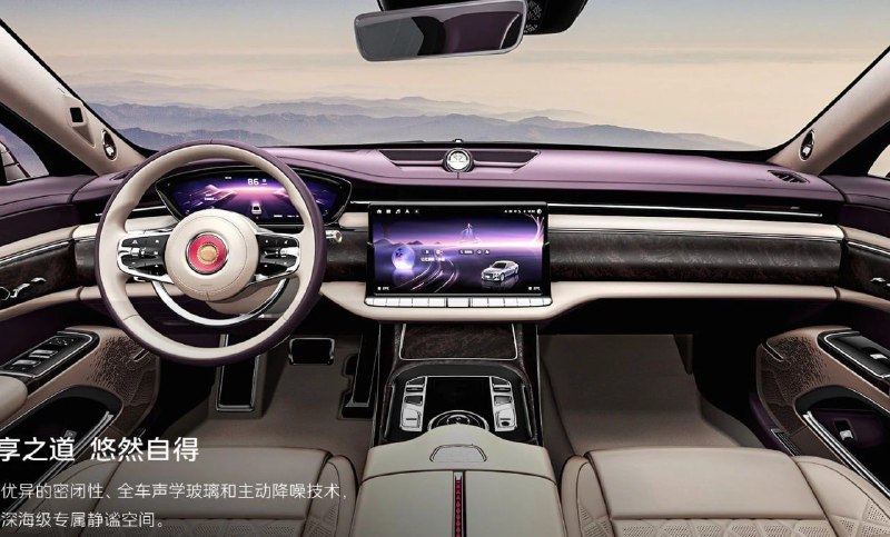 Hongqi Guoya — китайский конкурент Mercedes S-Class 4