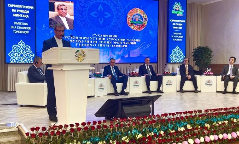 غلامحسین مظفری در همایش «ختلان 2026» در باختر سخنرانی کرد