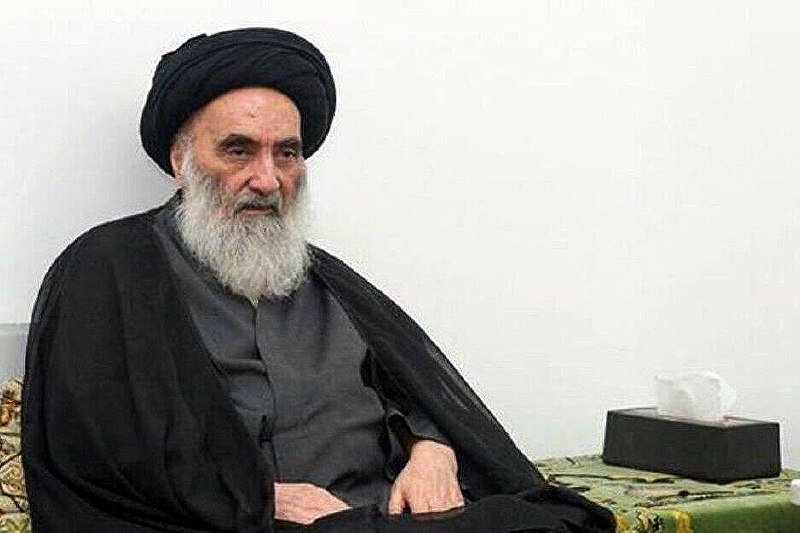 — 🇮🇷/🇮🇶 האייתוללה מוחמד רזא אל-סיסטאני, בנו של האייתוללה הגדול עלי אל-סיסטאני: