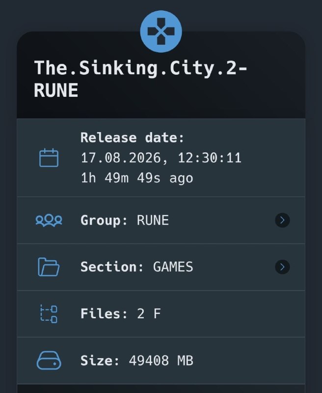 پارسی گیم ️: کرک بازی The Sinking City 2 منتشر شد ▫️دو روز پیش بود که بازی جدید شهر غرقشده لو رفت و به روش P2P کرک شد. حال کرک سالم