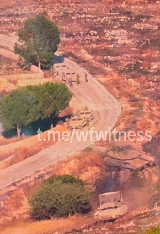 ️🇱🇧🇮🇱 כלי רכב צבאיים ישראלים נצפו נעים לעבר ואדי סלוקחי, אזור נבטי.