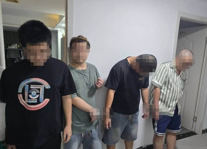 西港大事件：柬埔寨宪兵10月4日晚突查西港第3分区一栋22层宜尚酒店 查获22名配图