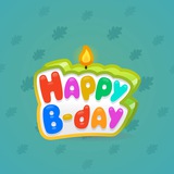 B-Day Candle #97