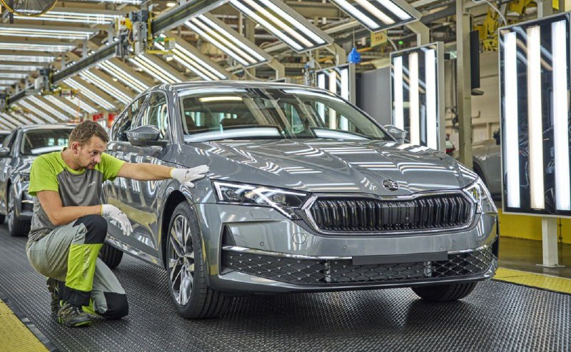 Skoda выпустила 925 000 автомобилей в 2024 году