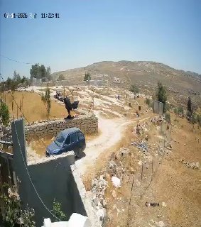 מתנחלים הסתערו על ח'רבת אל-מראג'ם בדומא כדי להתגרות בתושבים