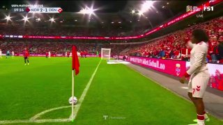 🚨🌍 GOAL: RASMUS HOJLUND HAS EQUALIZED FOR DENMARK!