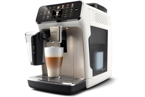 Philips 5500 Serisi LatteGo Tam Otomatik Espresso Makinesi, 20 Sıcak ve Soğuk İçecek, Renkli Dokunmatik Ekran, SilentBrew Teknolojisi EP554390