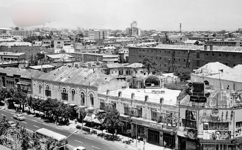 اخبار روز ایران 🔖: 🔻 نمایی از خیابان فردوسی تهران، سال ١٣۴۵ 🔹️حدفاصل چهارراه استانبول تا سر منوچهری@iranfnews