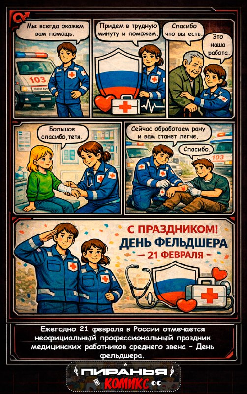 Продолжаем радовать вас нашими комиксами! Мы работаем без