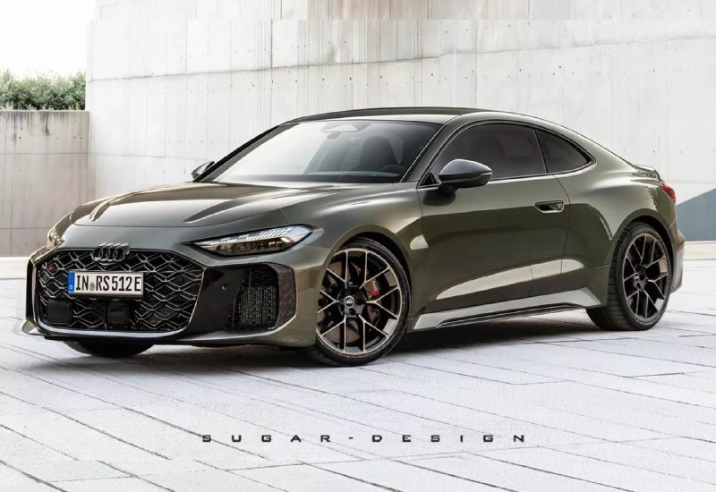 Так могла выглядеть Audi RS5 Coupe, если бы компания не отказалась её выпускать.