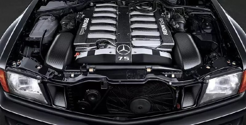 Mercedes W126 возродят и оснастят двигателем V12 3