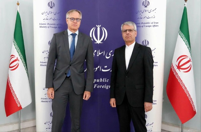 The meeting of the new German ambassador in Iran with the spokesman of the Ministry of Foreign Affairs