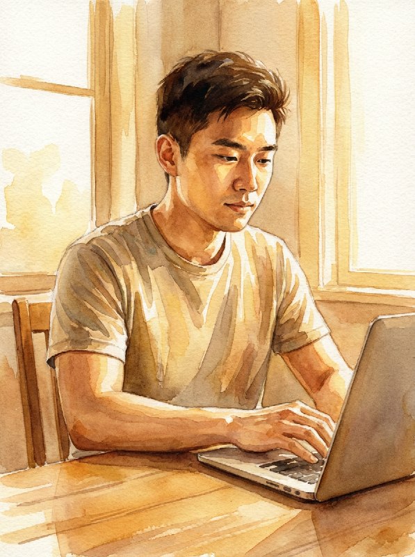 AI 眼中的她和我的样子AI 眼中的她和我的样子