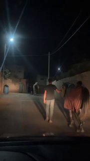 מתנחלים מנסים לגנוב סוסים מתוך "אורווה" באזור צפת תיאסיר, מזרחית לטובאס, וצעירים מתעמתים איתם ומצליחים להחז…