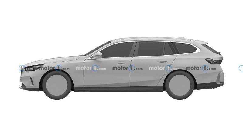 Внешность новой BMW 5-series Touring раскрыта на патентных изображениях