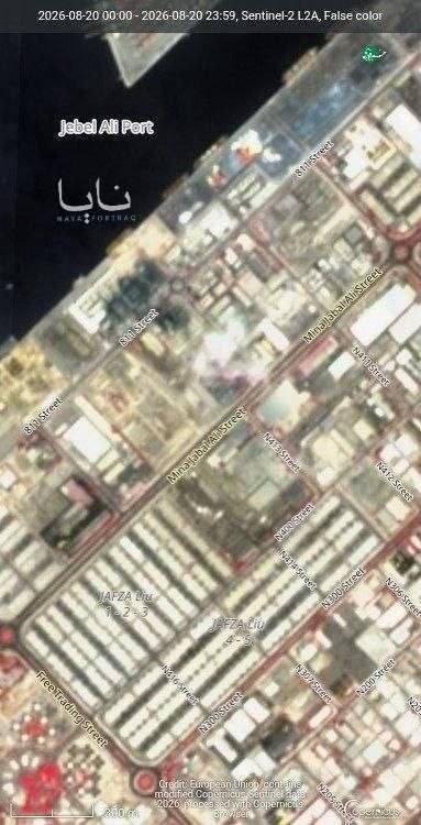 ایران نیوز: 🔴 تصاویر ماهوارهای از خسارت وارد شده به یک کارخانه مواد پتروشیمی در دبی بر اثر یکی از حملات موشکی @IRanNews